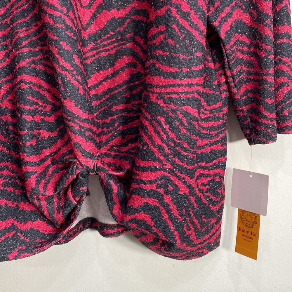 Ruby Rd. Cowl Neck Blouse - Picture 3 of 10